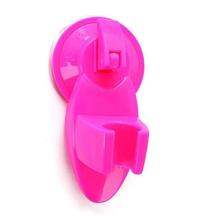Nouveau Support De Mandrin Fixe De De De Type D'aspiration De Salle De Bains De De Douche (rose Rouge) COMPILATION