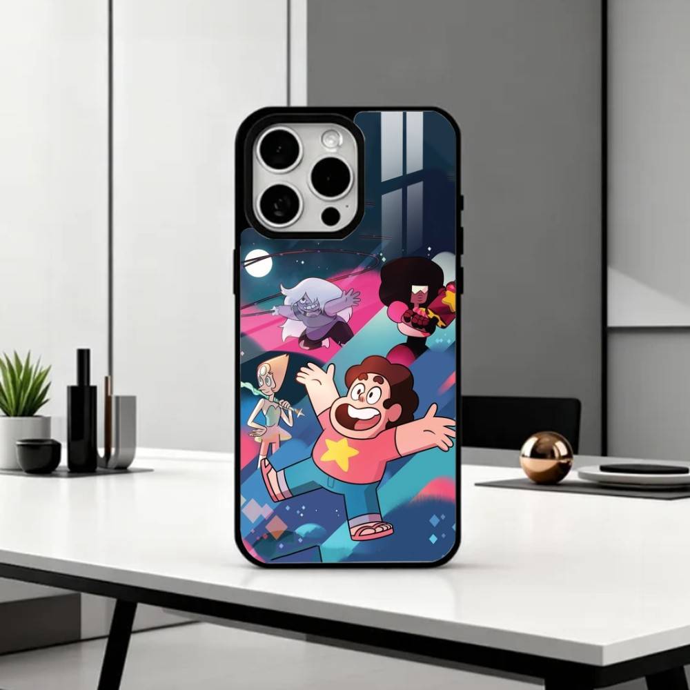 L-LGBTQ S-Steven U-Universe Handyhülle Für iPhone17,16,15,14,13,12,11 Plus,Pro Max Magnetisch Für Magsafe Kabelloses Laden