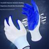 Nitrile Rubber Work Gloves, 12 Pairs/pack, Wear-Resistant, Oil-Resistant, Waterproof Coated Gloves, Protective Gloves