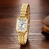 Square Watch Women Simple Fashion Analog Display Waterproof Quartz Casual Business Accessory - Birthday Anniversary Christmas Valentine's Day Gift