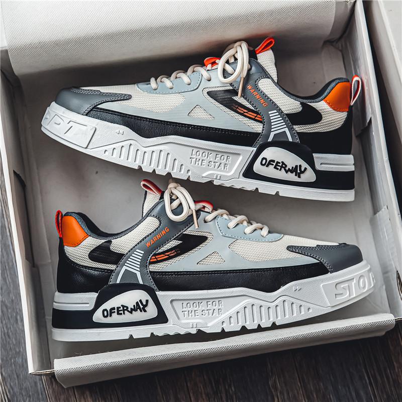 Men Shoes Sneakers Mens Casual Shoes Leisure Luxury Men Walking Shoes Chunky Trend Stakeboard Shoes for Men Sports Running Shoes Male Footwear