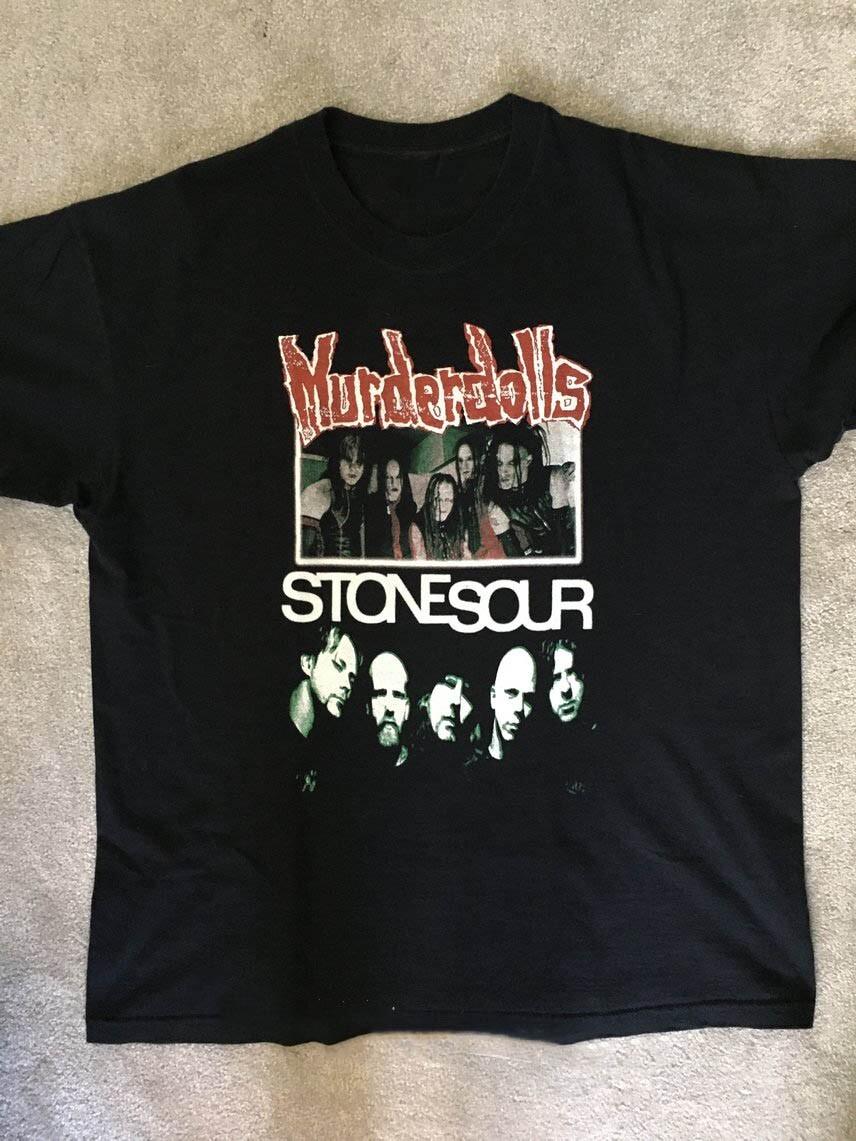 Stone Sour Tour Cotton Black Unisex T-Shirt XXXL