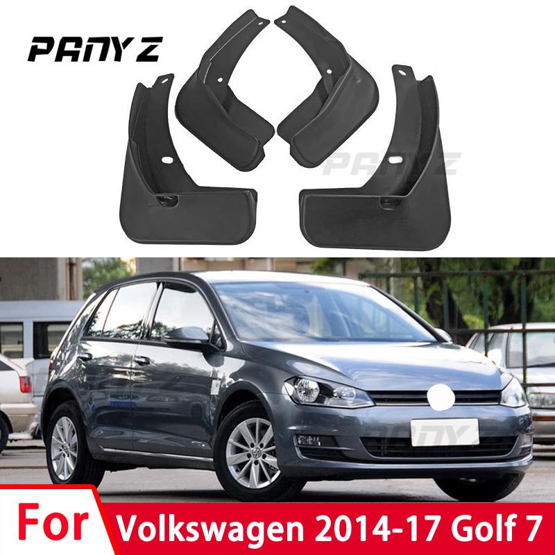 

Брызговики для VVolkswagen Golf 7 2014, брызговики, переднее и заднее крыло, автомобильный стильный автомобиль