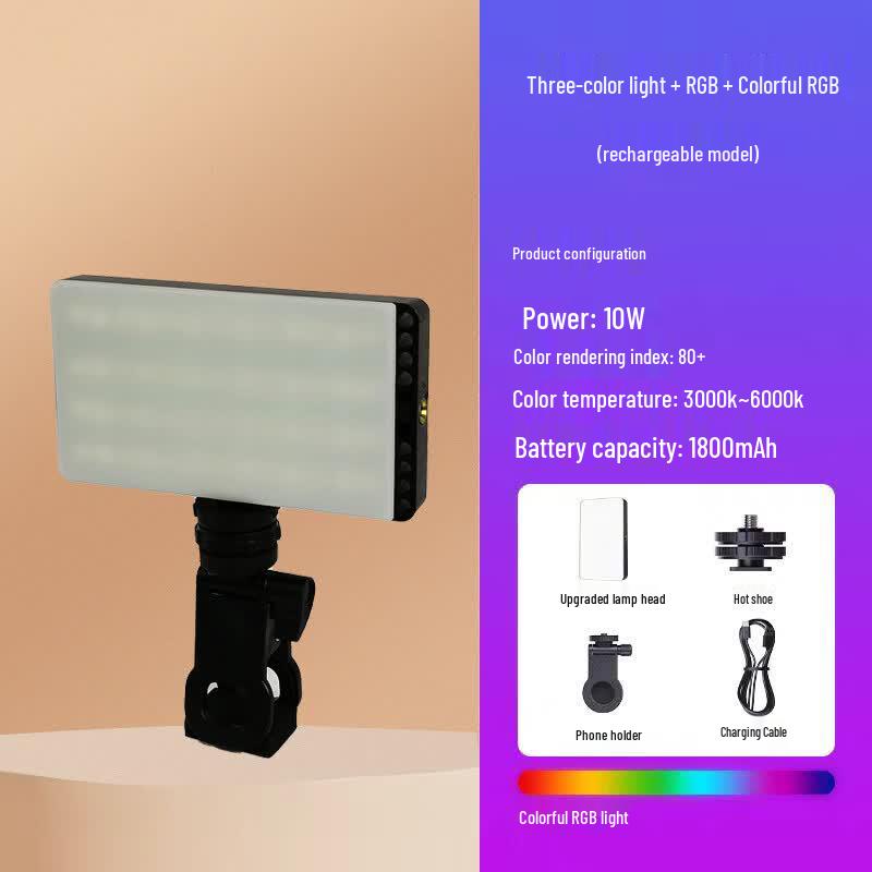 OLOEY RGB Pocket LED Fill Light