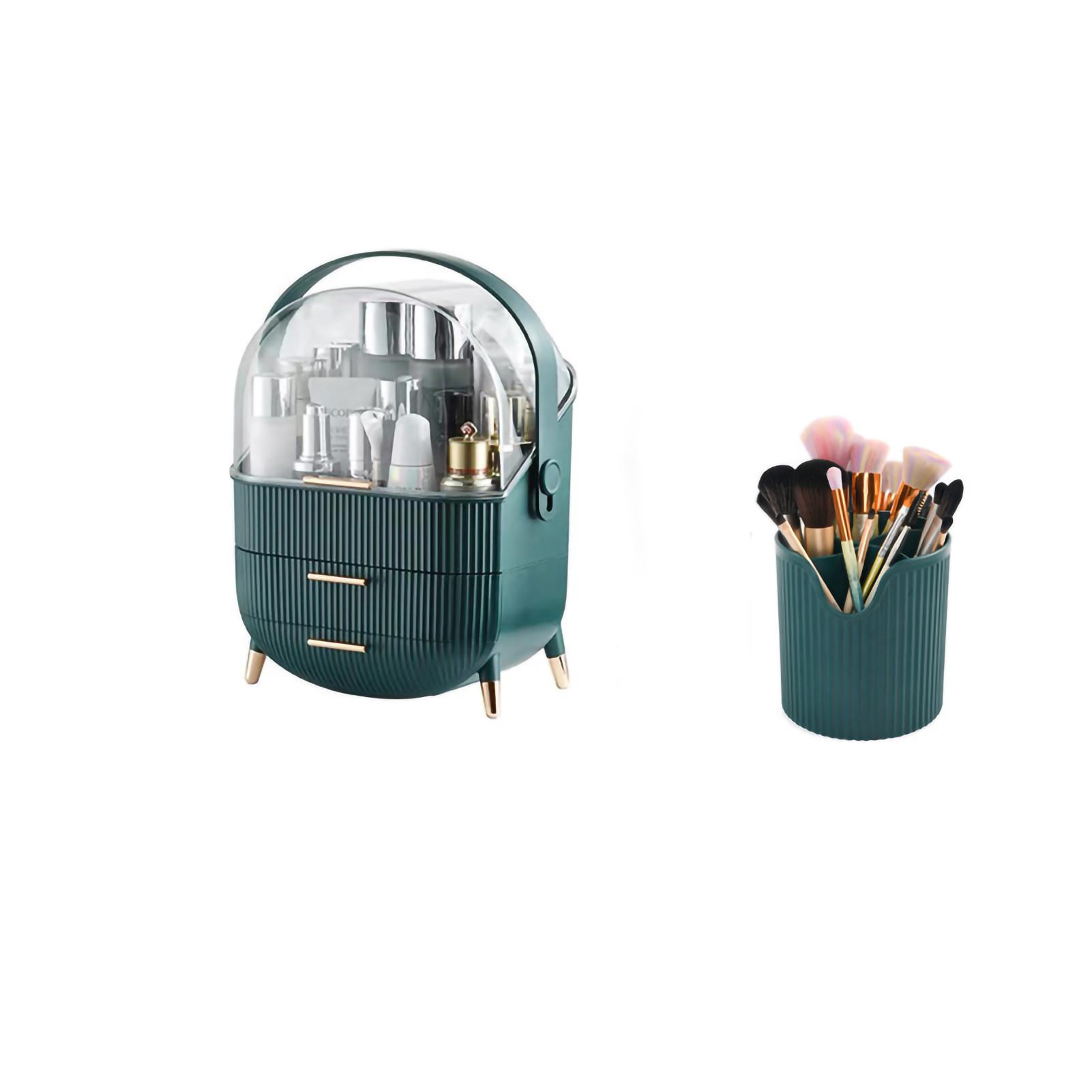 

Ящик для хранения косметики, многофункциональный ящик для хранения косметики с ручкой для ванной комнаты