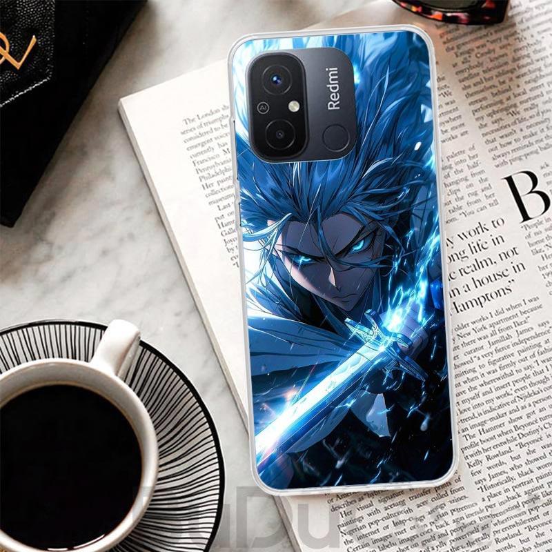 Hitsugaya Toushirou Bleach Cover For Xiaomi Redmi 14C 13 13C 12 12C 10 10C 9 9C 9T 9A Phone Case 10A 8A 8 7A 7 6A 6 Pro K70 K60