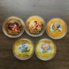 One Piece Anime Series Creative Commemorative Medal, Cartoon Anime Peripheral Figure, Painted Collectible Coin, Toy Coin, Gift