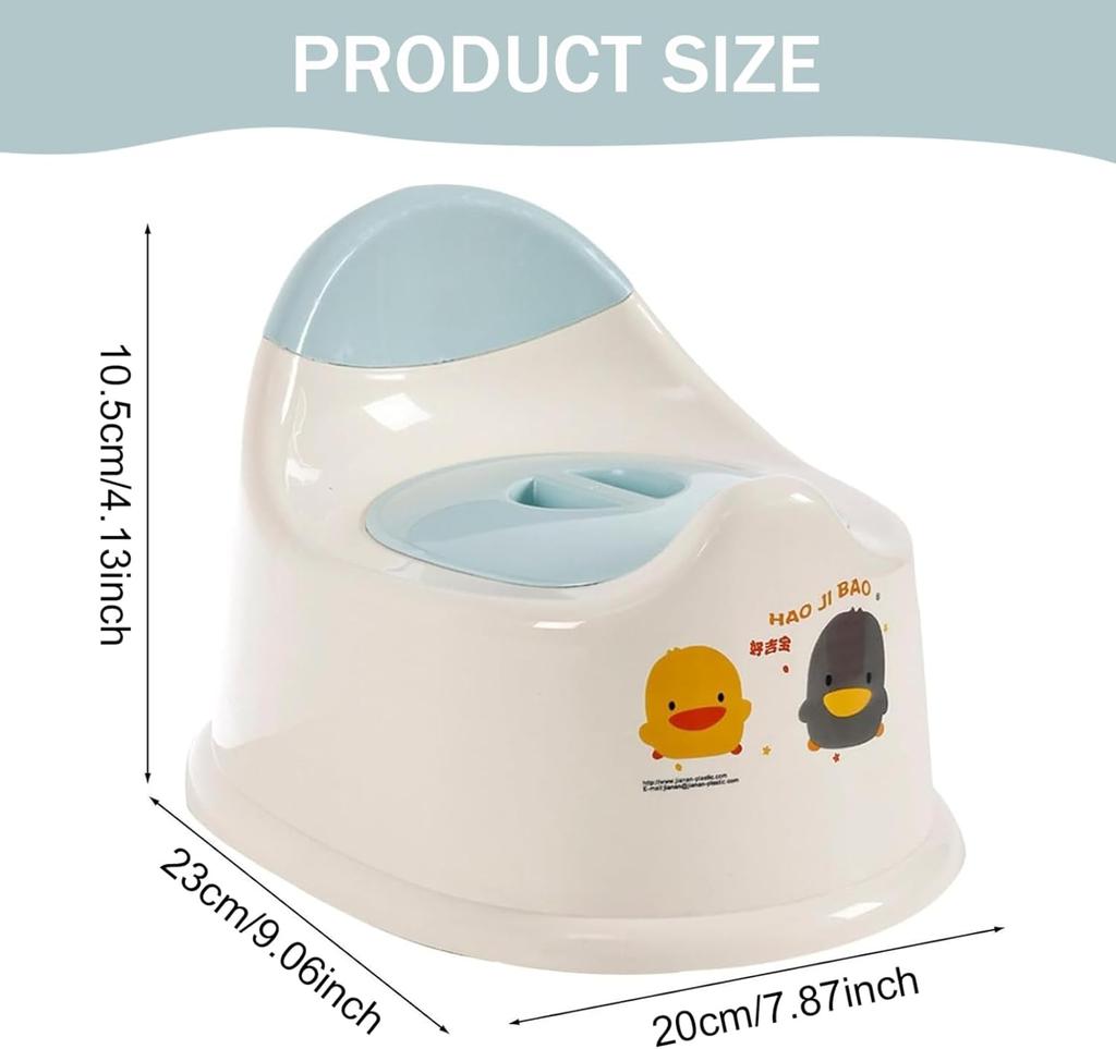 Toddler Potty Training Toilet, Lightweight Portable Detachable Spill Proof Toddler Training Potty with Inner Bucket Thicken Baby Potty Training Toile