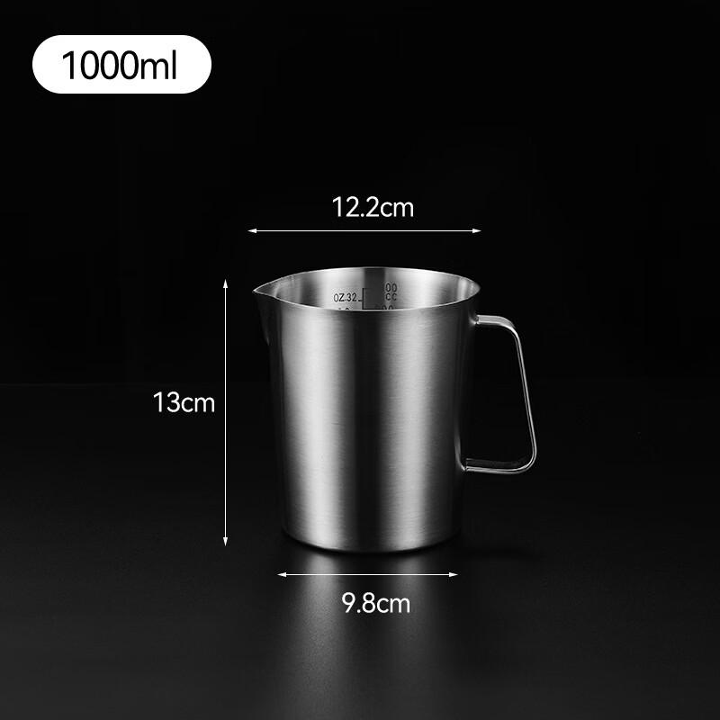 

Stainless Steel Measuring Cup with Scale, 1000ml