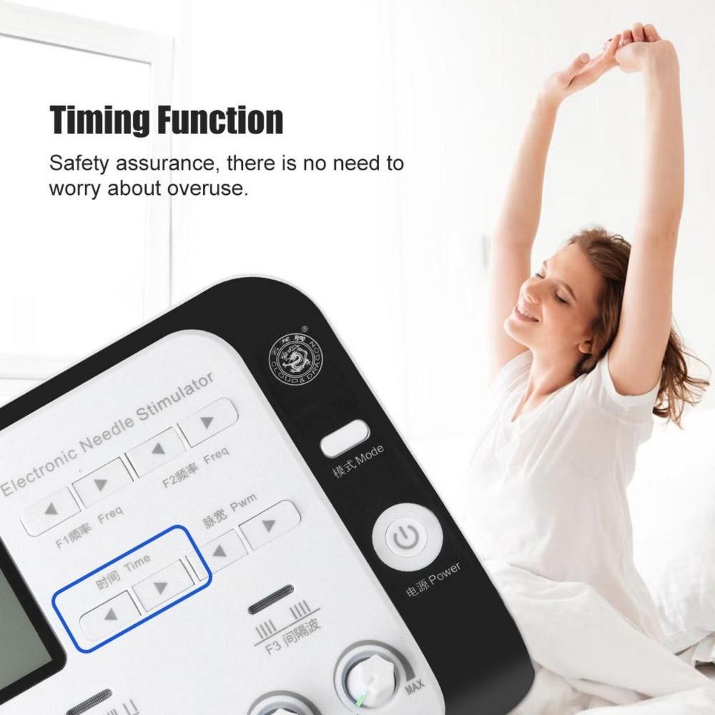 EMS Tens Massager Electrostimulation Tens Machine Physiotherapy Body Massage Back 6 Output Multi-Functional Electroacupuncture
