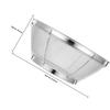 Stainless Steel Drain Basket Fine Mesh Strainer for Rice Washing Fruit Vegetable Kitchen Bowl Multi Use Space