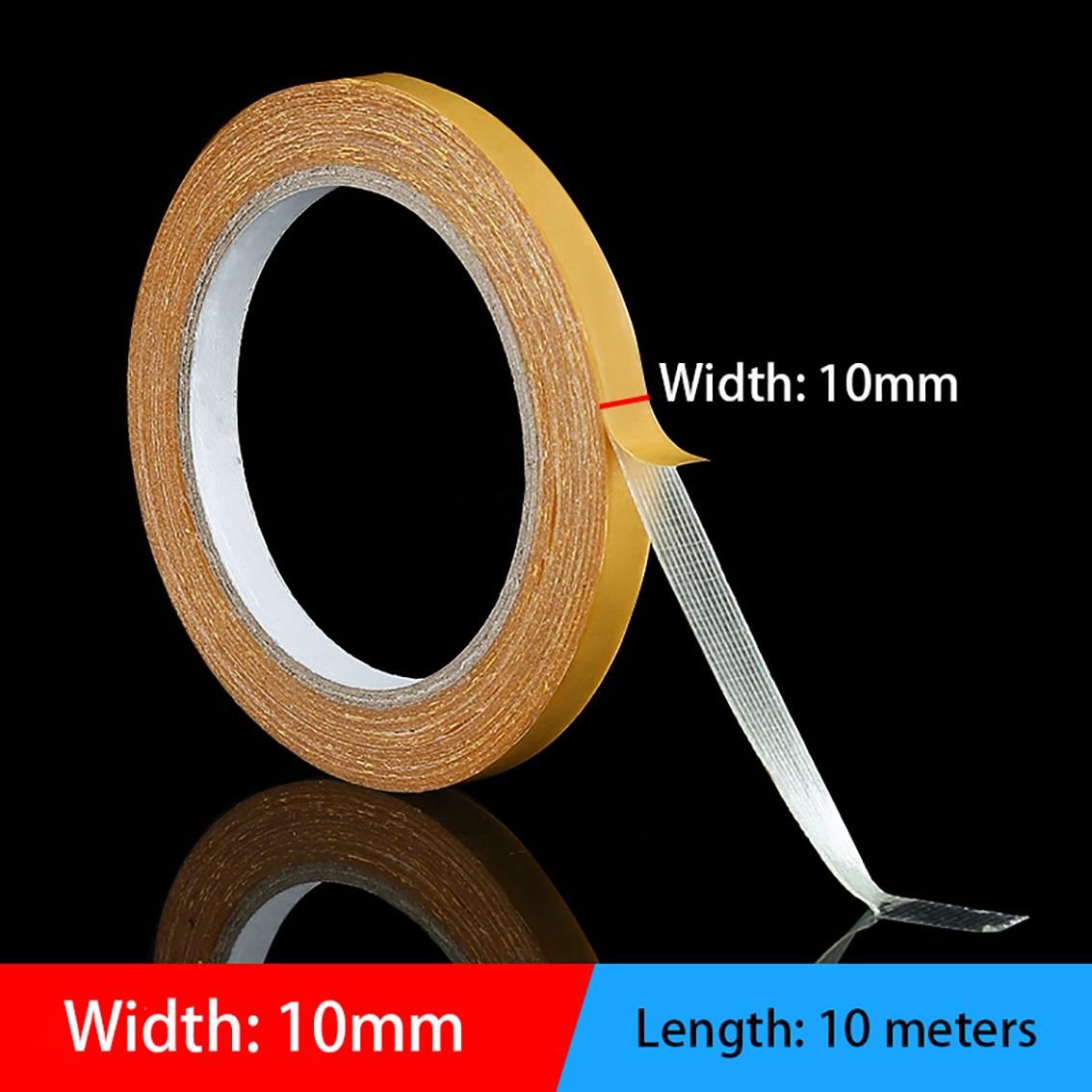 

Double Sided Cloth Base Tape Super Strong Adhesive Fixation Translucent Traceless Grid Carpet Waterproof Tape Home Accessories 1 roll