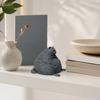 Adorno de Gato Duradero Figurina Gordita Impresa en 3D, Estatua Moderna Sentada para Modelo Decorativo Decoración de Escritorio, Adorno Coleccionable con Forma de Animal, Regalo para Amantes