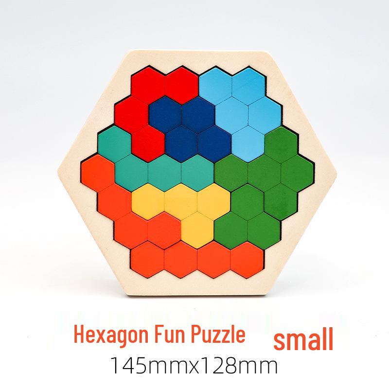 

Красочный деревянный пазл «Соты»: Развивающая игрушка для детского сада, развивающая мышление и логические навыки ребенка