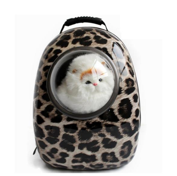 Space Capsule Cat Bag Pet Portable Breathable Backpack Outdoor Puppy Safety Bag