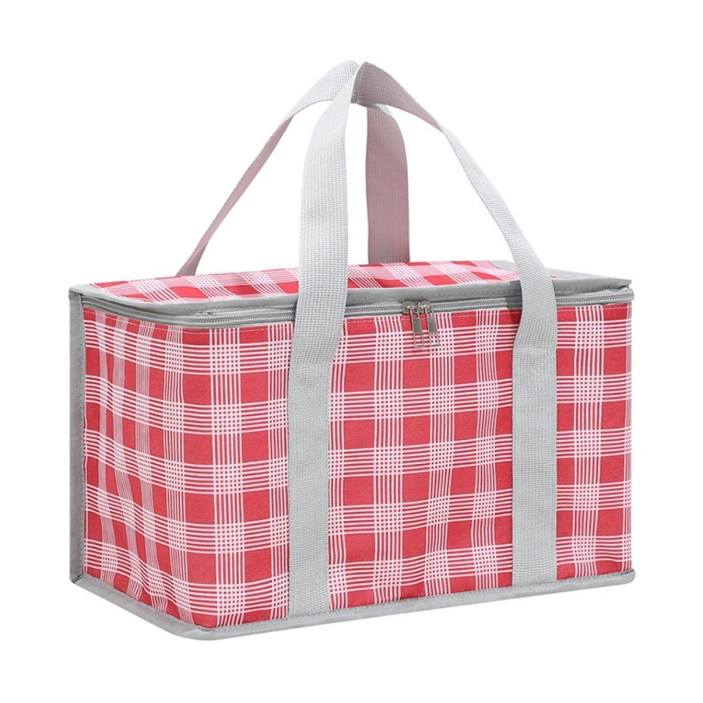 BBQ Meal Camping Food Storage Bag Food Hand Bags Thermal Insulated Cooler Box Spring Day Picnic Bag
