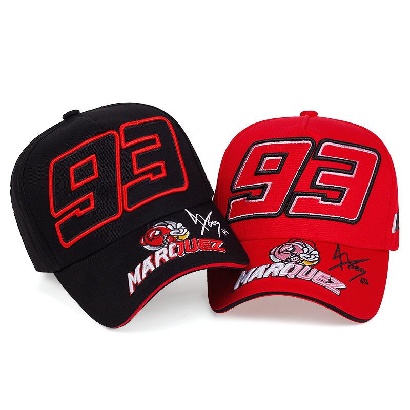 Outdoor Sports Motorcycle Cap, Men's and Women's Casual Baseball Cap, Outdoor Racing Cap, Digital Embroidery Duckbill Cap