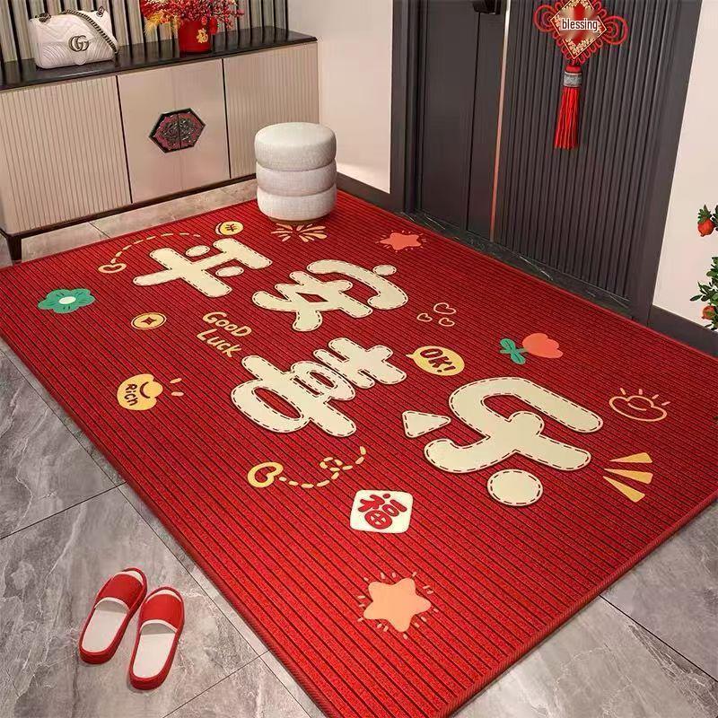 Stain-Resistant Entrance Floor Mat - Durable, Dust-Repellent, Large Hallway Carpet for Home Use