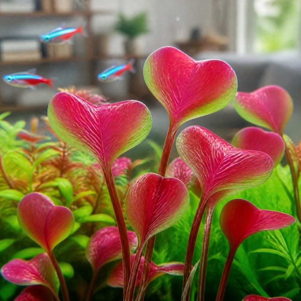 2Pcs Pink Artificial Water Plant 15.7in Artificial Coral Plant Fish Tank Ornament  Underwater Garden