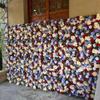 40X60CM Simulation Flower Wall Background Wall Rose Wedding Shop Window Outdoor Holiday Decoration Imitation Plants Handmade