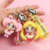 Anime Sailor Moon Schlüsselanhänger Cartoon Niedliche Katzenfiguren Schlüsselanhänger Mars Jupiter Merkur Rucksack Autoschlüsselanhänger Weihnachtsgeschenke