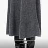Veromoda Women's A-Line Wool Mohair Midi Skirt