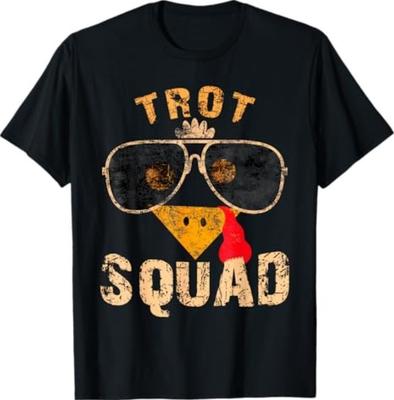 Thanksgiving Turkey Trot Squad 2025 Trot Race Women Men T-Shirt Unisex T-Shirt