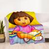 Dora Explorer Blanket Ultra-Soft Suitable for Picnics Livingroom Seaside Four Seasons Multipurpose Warmthful Decor Gifts For Family Or Friends
