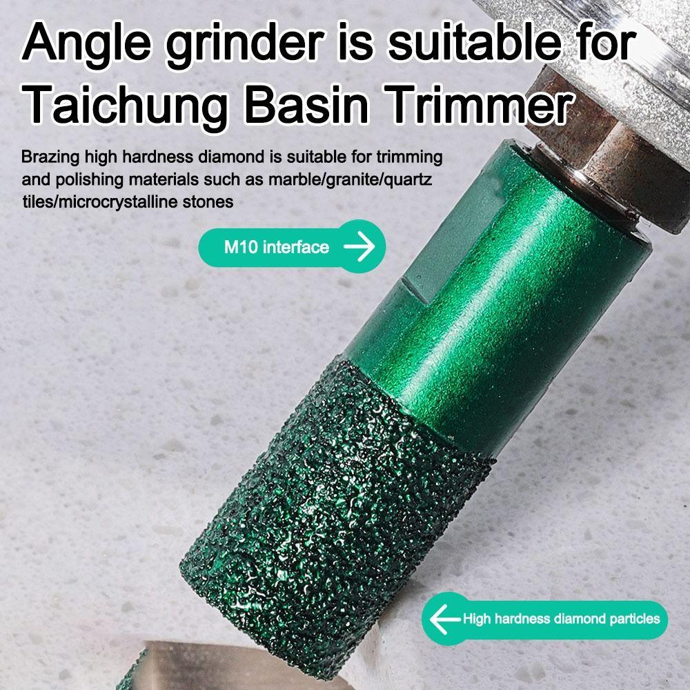 Multifunctional Chamfer Trimmer Portable Marble Brick Profile Router  For 100-type Angle Grinder