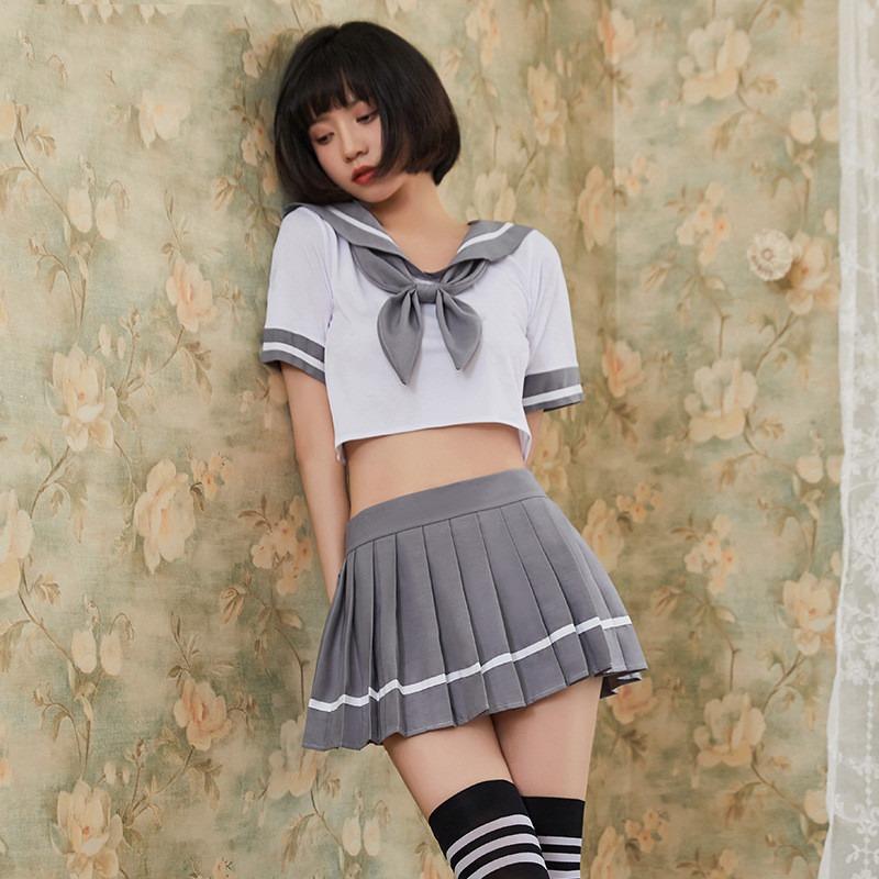 New funny lingerie uniform seduction passion cosplay sailor soft cute bachelor suit
