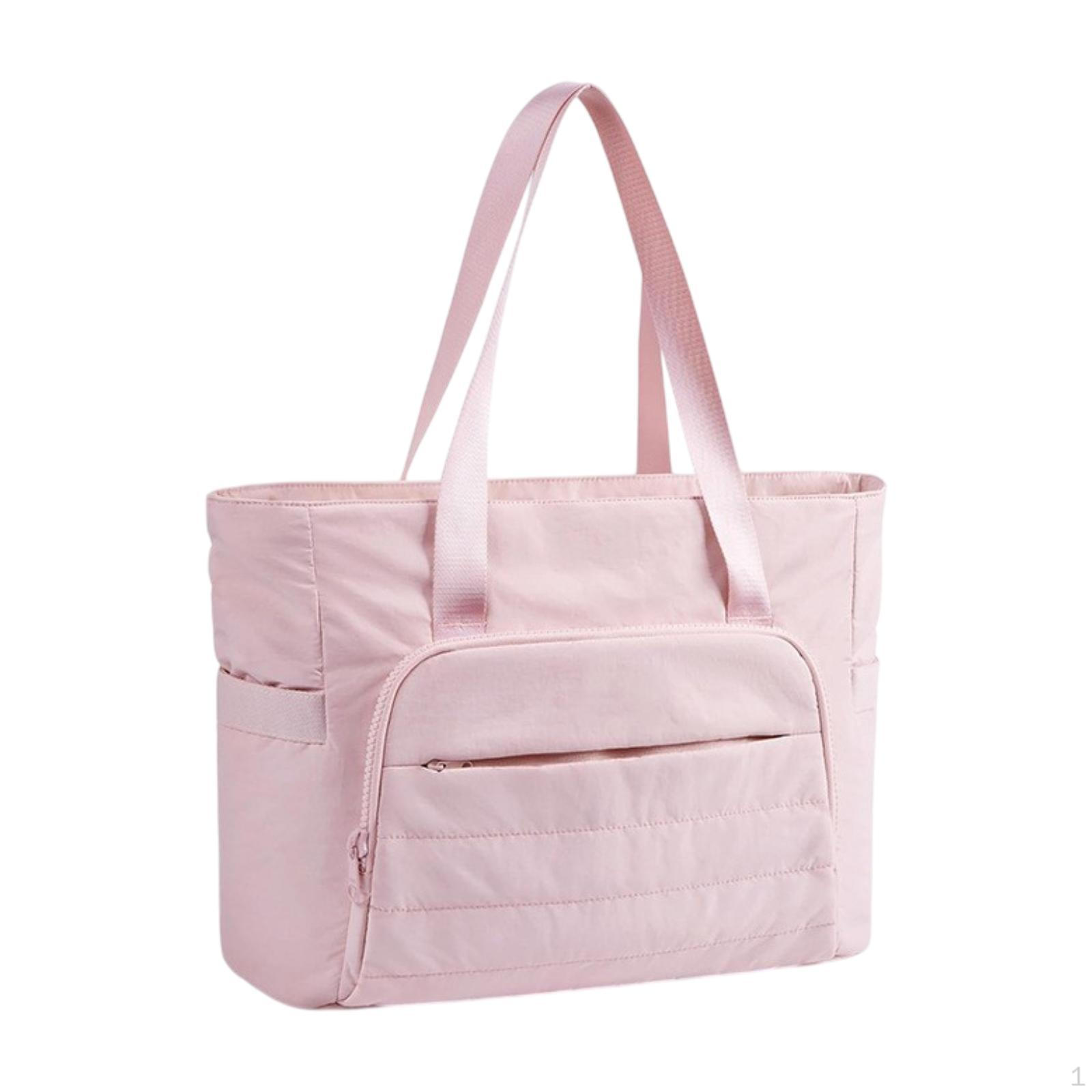 

Bag of Female Handbag Gym, Large Resistant Capacity Wear to Make A Business Trip розовый