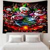 Clown Horror Tapestry Hanging for Bedroom,Livingroom, Playroom,Decor Art Room Wall Tapestry Holiday and Birthday Gifts