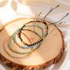 Colorful Glass Bead Bracelet for Women,Adjustable Woven Rope Chain Bracelets,Fashion Bohemian Jewelry Gift
