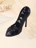 High-Heel Shoe Ring Jewelry Display Holder Finger Rings Stand Showcase Gifts