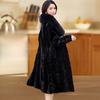 100% Genuine Mink Fur Coat for Women Fox Fur Collar Mink Fur Coat for Women Knee-length Mink Coat Send Mom and Wife Gift