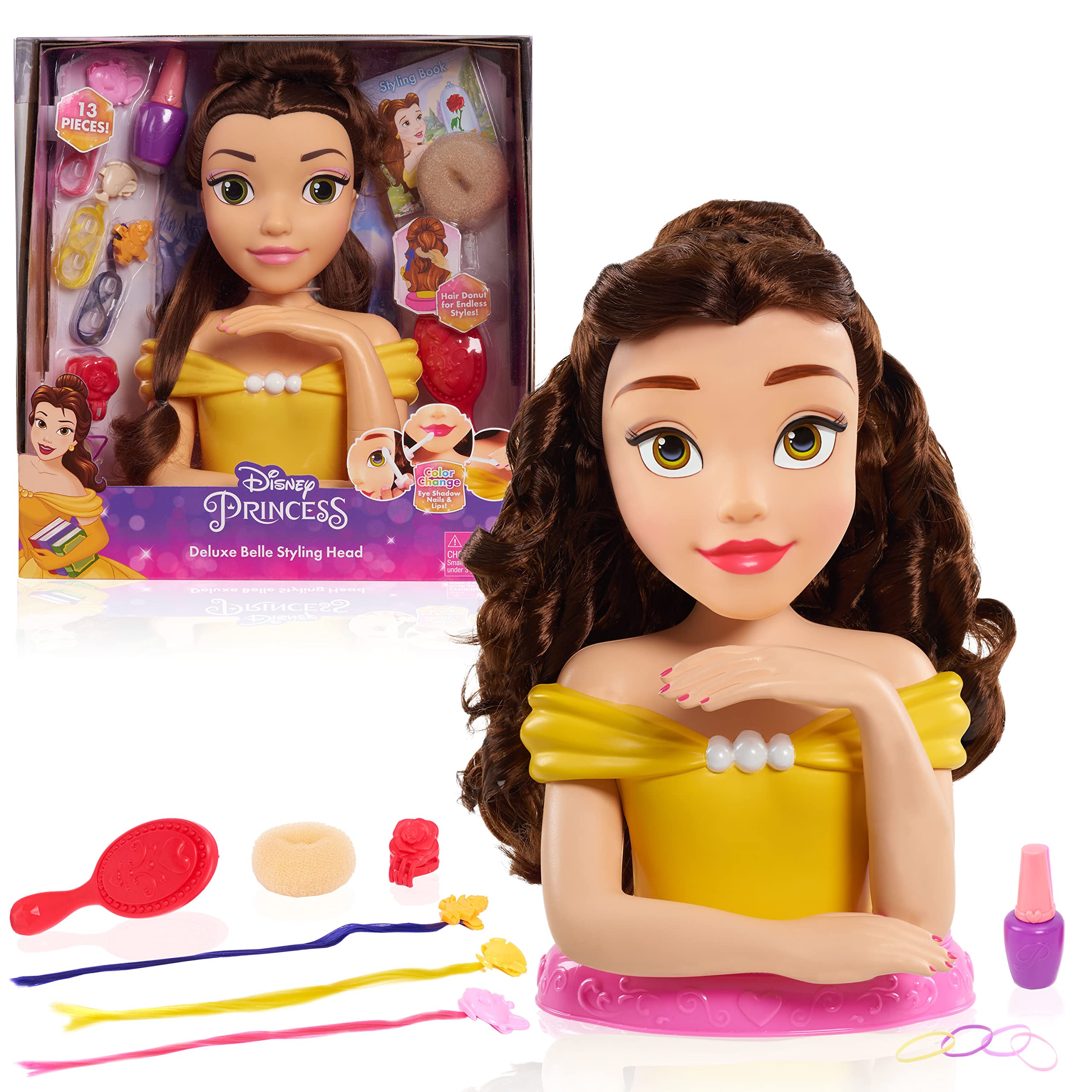 

Just Play Princess Deluxe Belle Styling Head