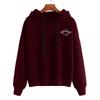 Amazon Cross-border Autumn and Winter European and American Hooded Pullover Printed Sweater Wish Multi-colored Top Women's Sports Clothes