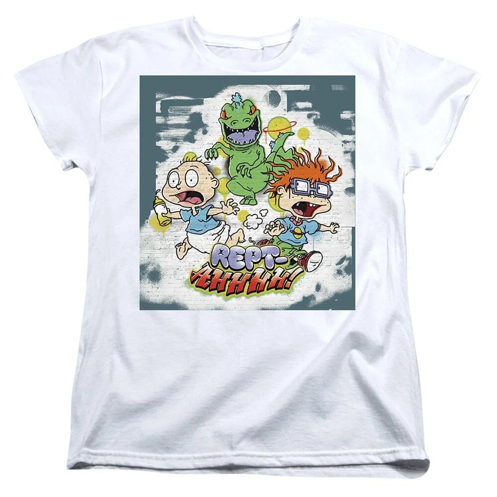 Rugrats  Tommy & Chucky Rept-AHHHHH!  Women s T-Shirt S