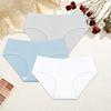 FINETOO 3stk bomullsundertøy for kvinner Truse Søte sexy truser Dame Sømløse underbukser Truse Intimates Dame Undertøy M-XL