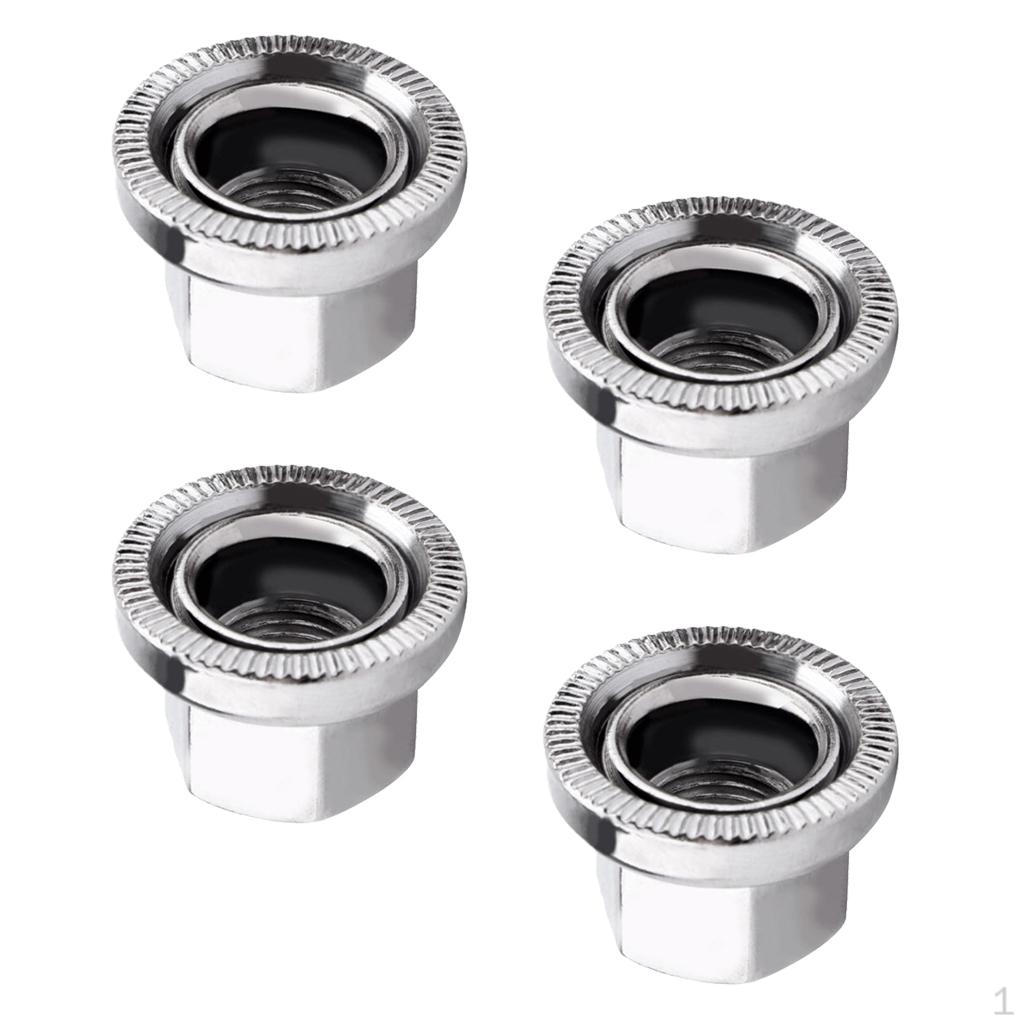 

Гайки для осей колес велосипеда, олдскул, для задней втулки, крепеж, 4 шт.