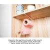 Under Cabinet Paper Towel Holder Roll Paper Towel Rack Stainless Metal Organizer