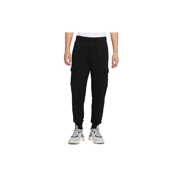 Nike Sportswear Club Cargo Joggers Men Bottoms Black DH4347-010