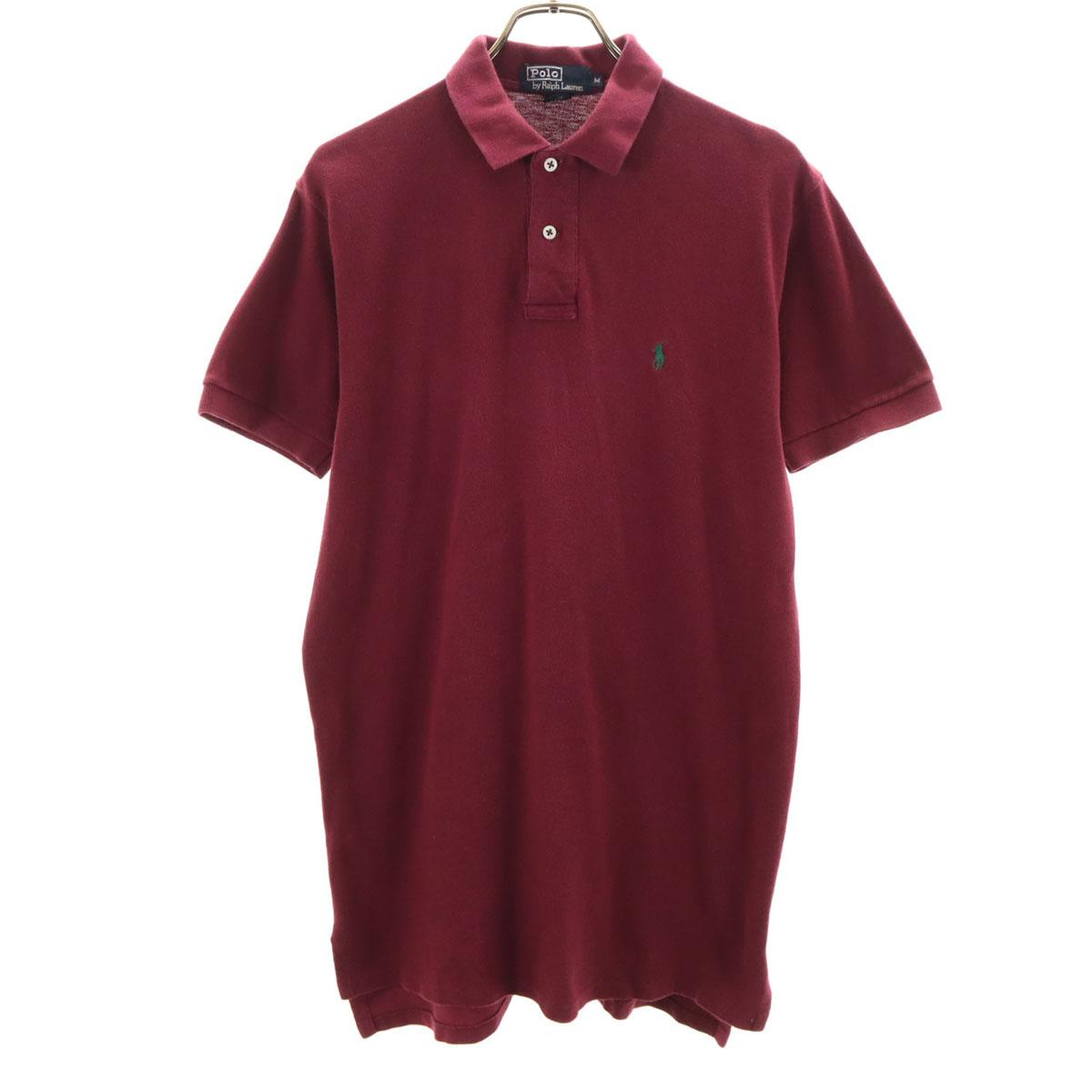 

Поло от Ralph Lauren Сделано в США Футболка поло с коротким рукавом M винно-красный Палевый Мужское Б/У