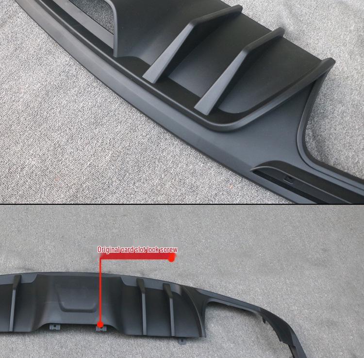 15-17 Ford Mustang RTR Quad Exhaust Rear Diffuser Lip & Body Kit
