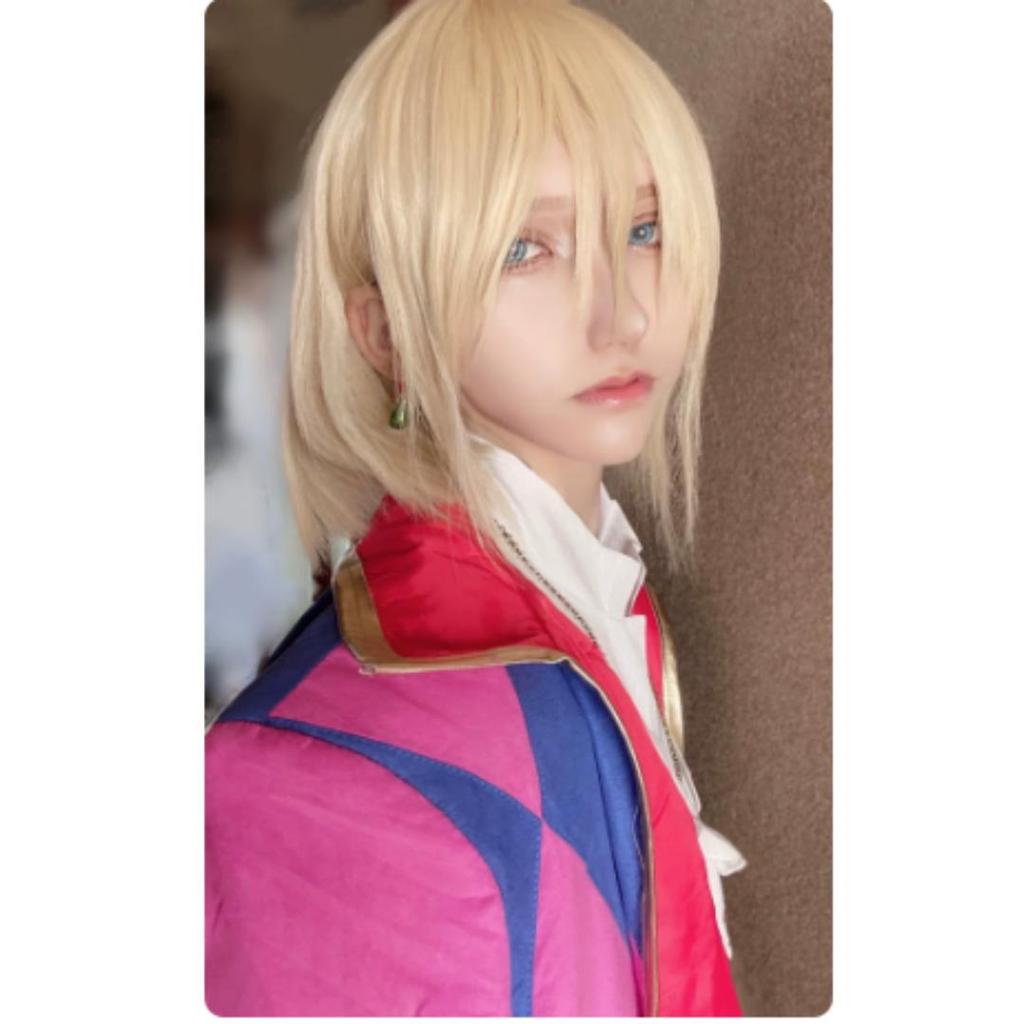 Howl Cosplay Kostüm Anime Komplettset Mit Jacke Hemd Hose Halskette Ohrringe Für Halloween Comic Con Große Größe Howl Outfits