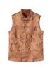 Women's Autumn/Winter Tang Suit Vest: Stand-Up Collar Cardigan for Middle-Aged/Elderly