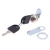 Metal Alloy Cylinder With 2 Keys Security Lock Furniture Cabinet Storage Cabinet Door Lock Desk Cabinet Lock For Home Office