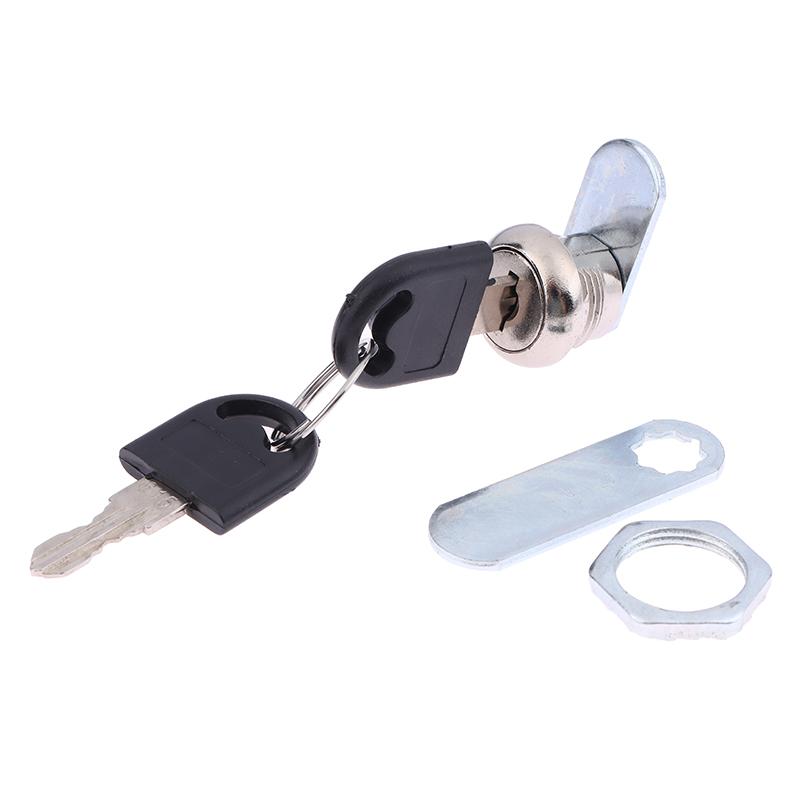 Metal Alloy Cylinder With 2 Keys Security Lock Furniture Cabinet Storage Cabinet Door Lock Desk Cabinet Lock For Home Office