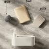 with Sponge Holder Detergent Dispenser Hand Soap Pump Manual Press Soap Box  Countertop