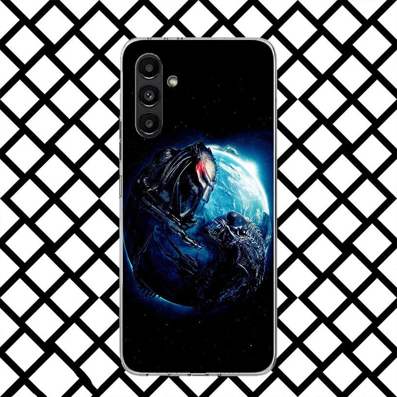 A-Alien Vs Predator Handyhülle für Samsung Galaxy A17 A37 A57 A16 A26 A36 A56 A15 A25 A35 A55 A14 A24 A34 A54 A13 A23 A33 A53 Ga